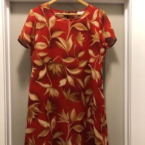 Vintage Birds of Paradise Dress
